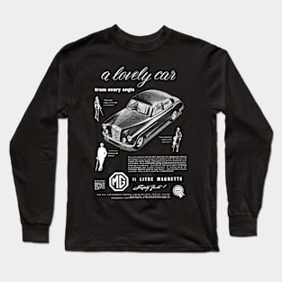 MG MAGNETTE - 1950s advert Long Sleeve T-Shirt